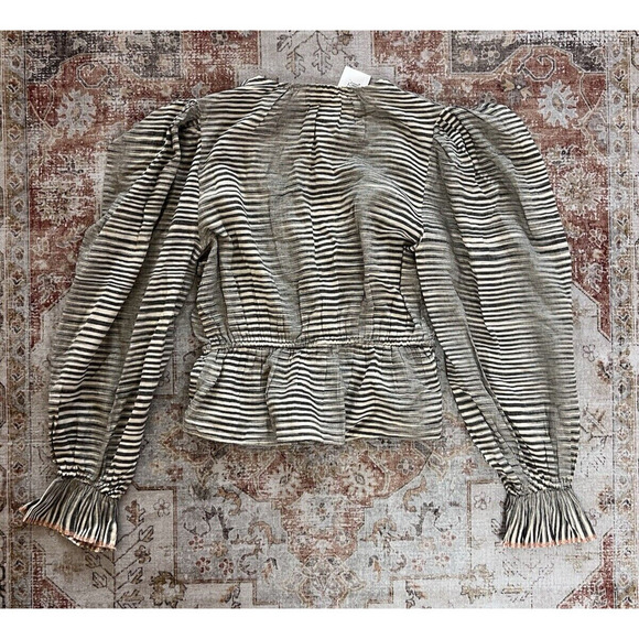 Ulla Johnson Ophelia Blouse Top in Okapi Womens Size 4 NWT - Picture 10 of 10